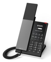 Snom HD350A - IP-Telefon - Schwarz - Kabelgebundenes Mobilteil - Tisch/Wand - Telefono voip