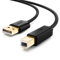 Ugreen 10350 - 1,5 m - USB A - USB B - USB 2.0 - Nero
