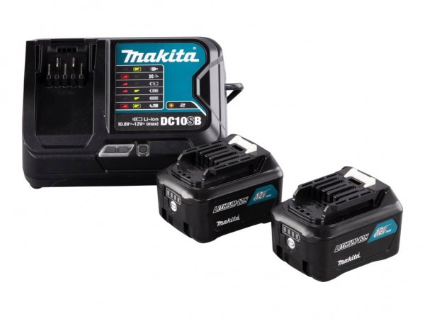 Makita DC10SB - Power Source Kit - Batterieladegerät - Caricabatteria