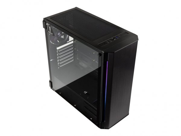 Kolink Refine RGB Midi-Tower Tempered Glass - schwarz - Mini tower - ATX