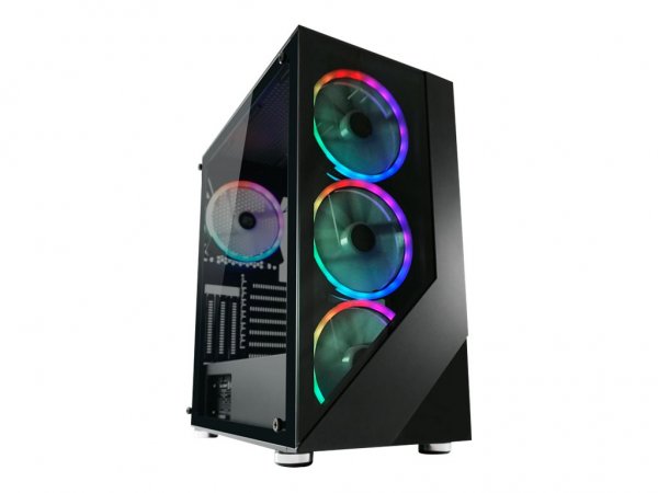 LC-Power Gaming 803B - Midi Tower - PC - Nero - ATX - micro ATX - Mini-ITX - Metallo - Vetro tempera