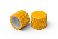 Glorious PC Gaming Race Rotary Knob - Manopola della tastiera - 14,5 mm - 1,8 cm - Giallo