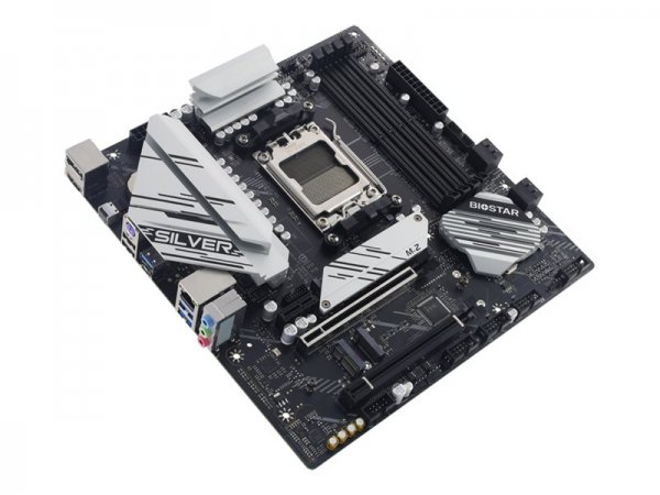 Biostar B650M-Silver - 5.X - Motherboard - micro Atx - Socket Am5 - Amd B650 Chipsatz - Scheda madre