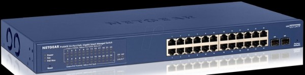 Netgear Smart GS724TP - Switch - L3 Lite - - 24 x/1000 PoE++ 2 - Interruttore - 1 Gbps