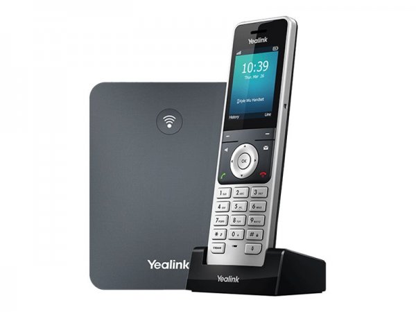 Yealink W76P - Telefono cellulare IP - Grigio - Cornetta wireless - Scrivania/Parete - 20 linee - 10