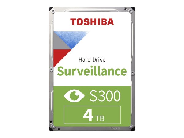 Toshiba S300 Surveillance - 4 TB - 5400 Giri/min - 128 MB - 3.5" - Serial ATA III