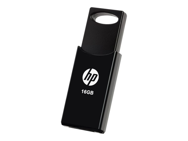 HP v212w - 16 GB - USB tipo A - 2.0 - 14 MB/s - Lamina di scorrimento - Nero