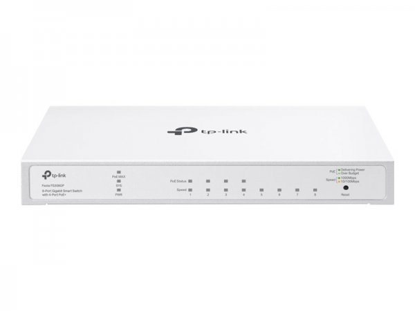 TP-LINK Festa FS308GP Smart Switch PoE+ - Interruttore - 1 Gbps