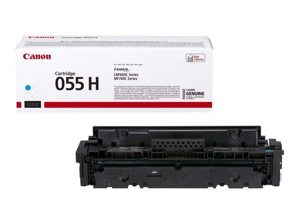 Canon 055H - 5900 pagine - Ciano - 1 pz