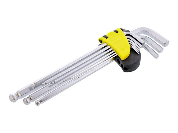 InLine Set di chiavi esagonali lunghe - 9 pezzi