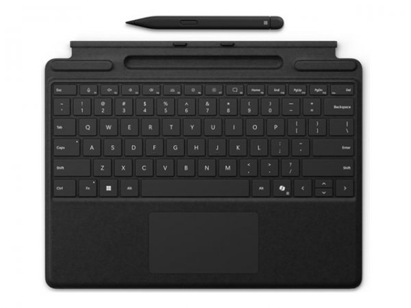 Microsoft Surface Pro Keyboard - Tastatur - mit Trackpad Beschleunigungsmesser Slim