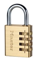 MasterLock 604EURD - Lucchetto convenzionale - Blocco di combinazione - Self storage - Armadietto di