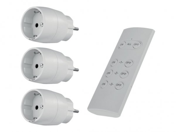 REV Ritter REV 0085500103 - Wireless - 434 MHz - Interno - Bianco - 0 - 30 m - 3680 W