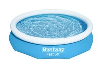 Lay-Z-Spa Bestway 57458 - 3200 L - Piscina gonfiabile - Bambini e adulti - Blu - Bianco - 9,26 kg