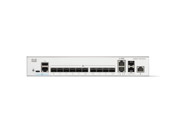 Cisco Catalyst 1300 Switch 10 x 10GE SFP+ 2 Shared Uplinks - Interruttore - 10 Gbps