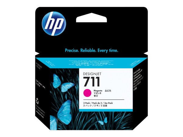 HP DesignJet 711 - Cartuccia di inchiostro Originale - Magenta - 29 ml