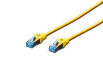 DIGITUS Cavo patch SF/UTP CAT 5e - 5 m - Cat5e - SF/UTP (S-FTP) - Giallo