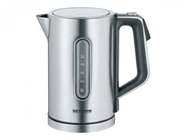 SEVERIN WK 3418 - 1,7 L - 3000 W - Nero - Acciaio inossidabile - Acciaio inossidabile - Termostato r