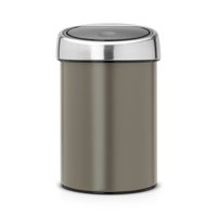 Brabantia Touch Bin 3 Liter Platinum 36 44 64