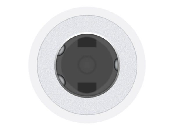 Apple Lightning to 3.5 mm Headphone Jack Adapter - Adattatore - Digitale / dati 12 m - 4-pole