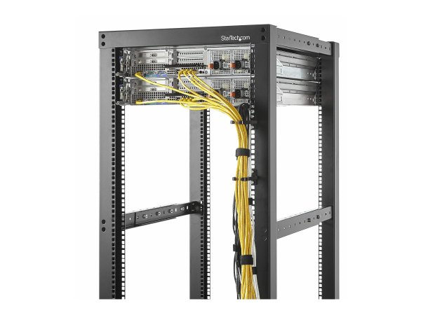 StarTech.com 5-Pack 1U Cable Management D-Ring Hooks - Cavo