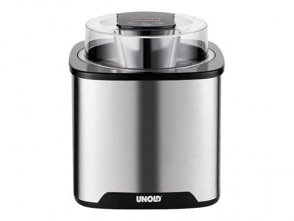 UNOLD 48855 Eismaschine Traditionelle 1.5 l Schwarz - Edelstahl