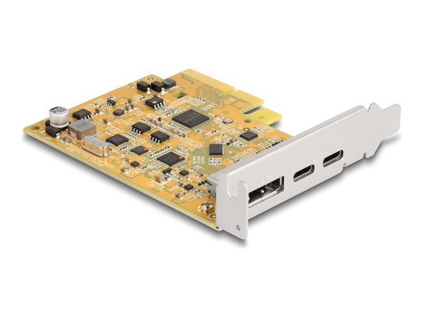 Delock PCI Express x4 Karte zu 1x extern USB TypeC B - Controllore