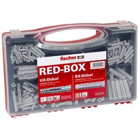fischer UX/SX - Kit di viti e tasselli a muro - Cemento - Plastica - Grigio - 290 pezzo(i) - Scatola