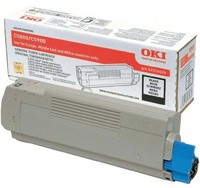 OKI Black - original - toner cartridge