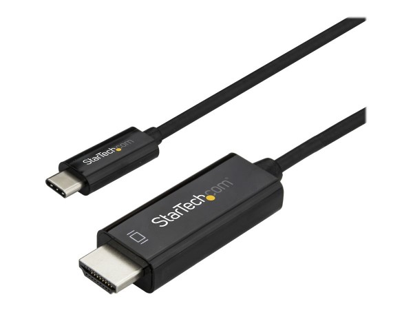 StarTech.com Cable USB C to HDMI 4K60Hz - Black - Cavo - Digitale/dati