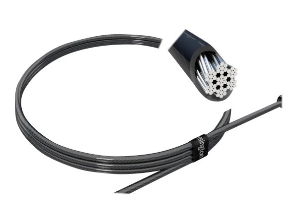 Kensington Kit di bloccaggio 2.0 per desktop e periferiche - 2,44 m - Kensington - Chiave - Acciaio