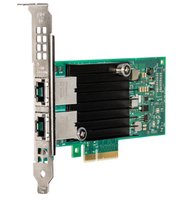 Intel X550-T2 - Interno - Cablato - PCI Express - Ethernet - 10000 Mbit/s - Verde - Argento