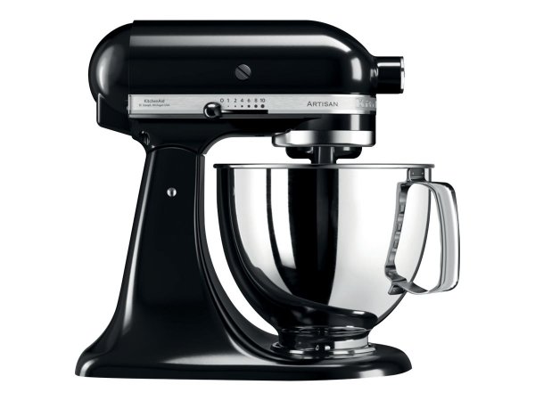 KitchenAid 5KSM125EOB - Sbattitore con base - Nero - Sbattitura - Impasto - Miscelatura - Stirring -