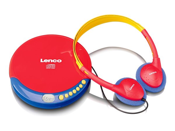 Lenco CD-021 - CD-Player - Multicolor CD021KIDS