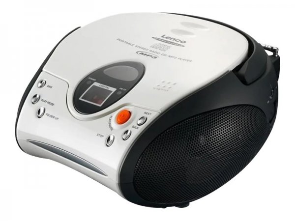 Lenco SCD-24 - Digitale - FM - 87,5 - 108 MHz - Lettore - CD - Casuale - Ripeti - Ripeti tutto