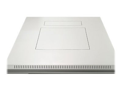 TRITON 19""zbh.Abnehmbare Dachblende 355 x 425 mm für Standverteiler grau