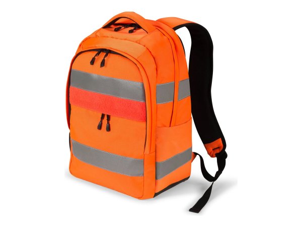 Dicota backpack Hi-Vis 25 Litre - orange - V2 - Zaino