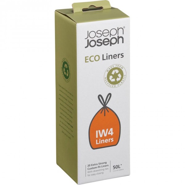 Joseph Joseph IW4 50L grau OEko-Abfallbeutel