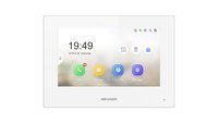 Hikvision DS-KH6320-WTE1-W(Europe BV) - 17,8 cm (7") - TFT - 1024 x 600 Pixel - Capacitivo - G.711u