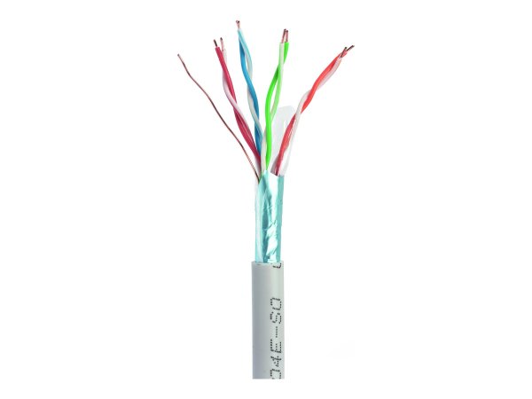 Gembird FPC-5004E-SO/100C - 100 m - Cat5e - F/UTP (FTP) - Grigio