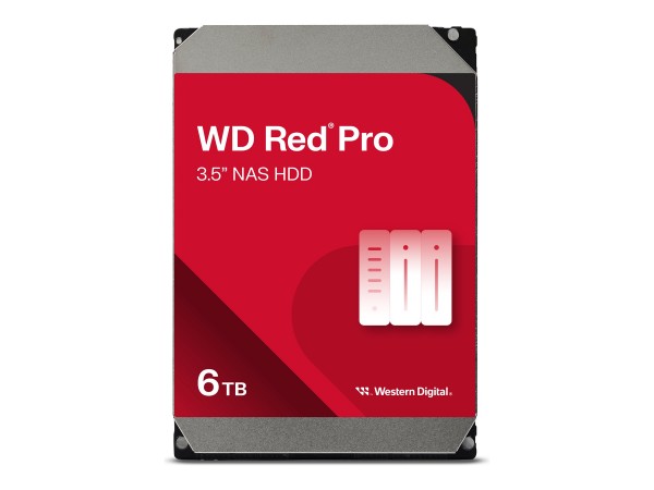 WD Red Pro WD6005FFBX - - - interno - 3.5" - SATA - Disco rigido - Serial ATA