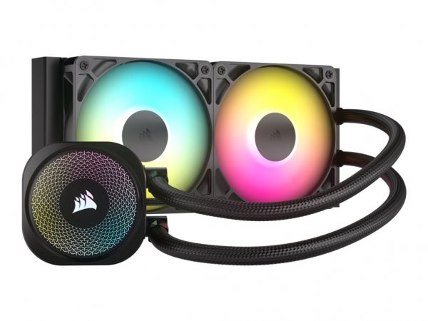 Corsair Nautilus 240 RS ARGB - Prozessor-Fluessigkeitskühlsystem - mm - Raffreddamento Cpu - 34 dB