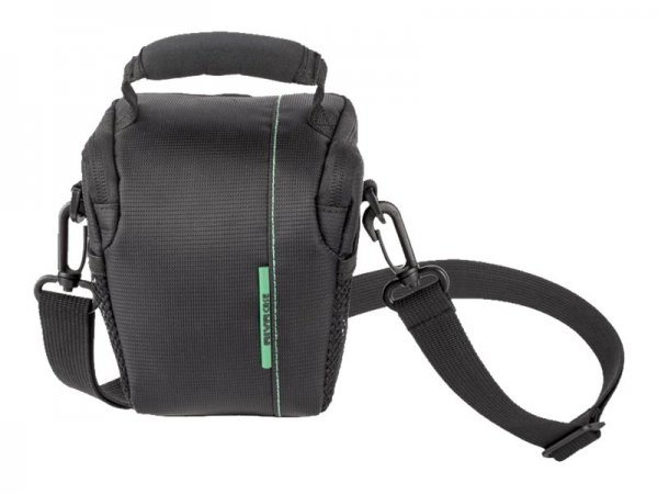 rivacase 7412 - Borsa da spalla - Ogni marca - Pentax K-3 Kit/Nikon 1 AW1 - Nero