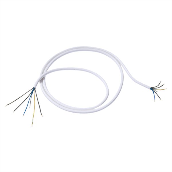 Bachmann 119.280 Herdleitung H05VV-F 5G2.5 weiß AEH/AEH - Cavo - Alimentazione/alimentazione