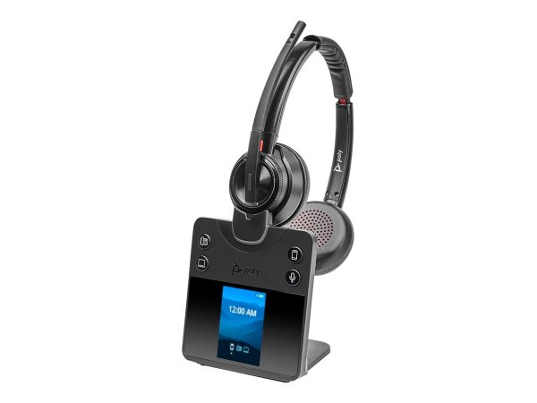 Poly Cuffie stereo per ufficio Savi 8420 DECT 1880-1900 Mhz certificate per Microsoft Teams - Wirele