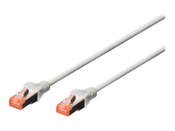 DIGITUS Cavo patch CAT 6 S/FTP - 5 m - Cat6 - S/FTP (S-STP) - RJ-45 - RJ-45 - Grigio