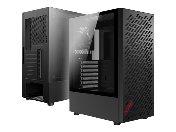 ADATA XPG VALOR AIR - Midi Tower - PC - Nero - ATX - micro ATX - Mini-ITX - SPCC - 16,6 cm