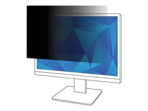 3M Filtro Privacy per monitor widescreen da 27” - 68,6 cm (27") - 16:9 - Monitor - Filtro per la pri