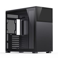 Jonsbo D41 Screen ATX Gehäuse Tempered Glass - schwarz - Midi/minitower - ATX