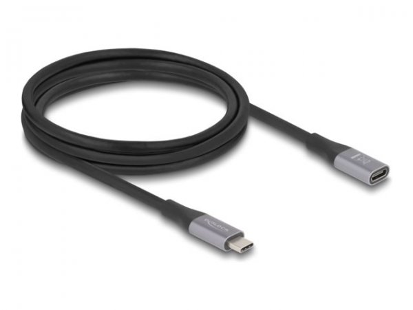 Delock USB 40 Gbps Verlängerungskabel Type-C St> Bu - Cavo - Digitale/dati